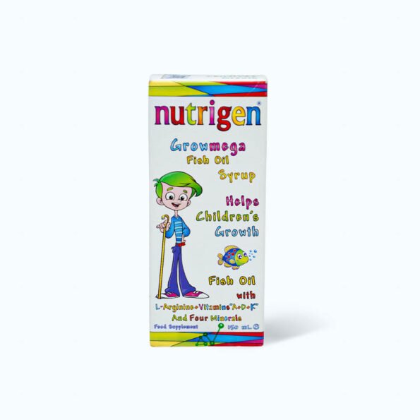 شراب نيوتريجين Nutrigen زيت السمك و إل-أرجنين (200 مل)