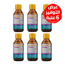 عرض 6 علب من شراب ارجيفيت فوكاس (150 مل)
